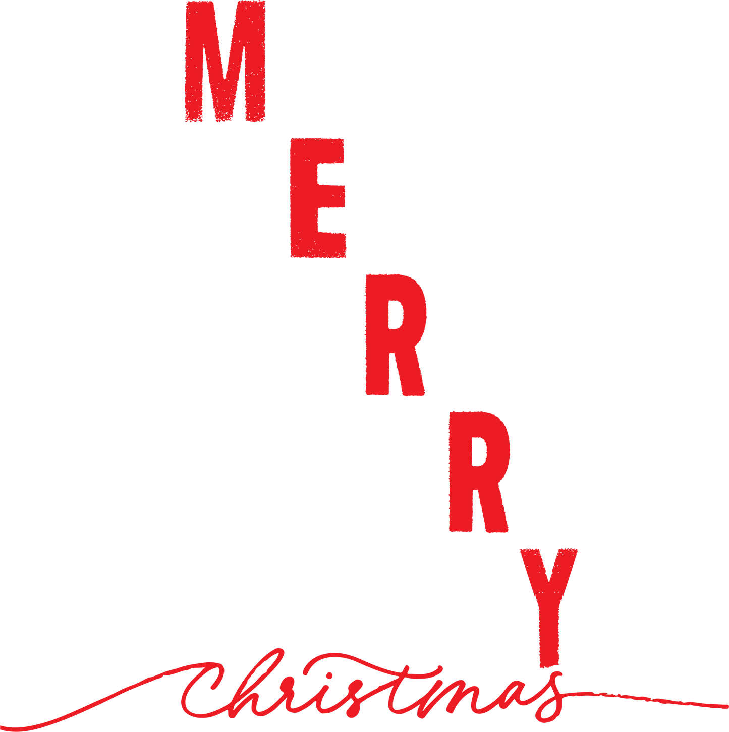 Funny T-Shirts design "Merry, Merry, Merry, Merry, Merry Christmas"