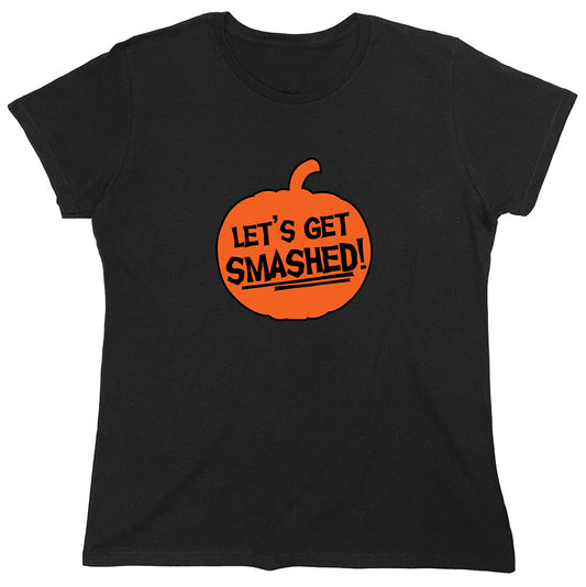 Funny T-Shirts design "Let's Get Smashed, pumpkin T-Shirt"