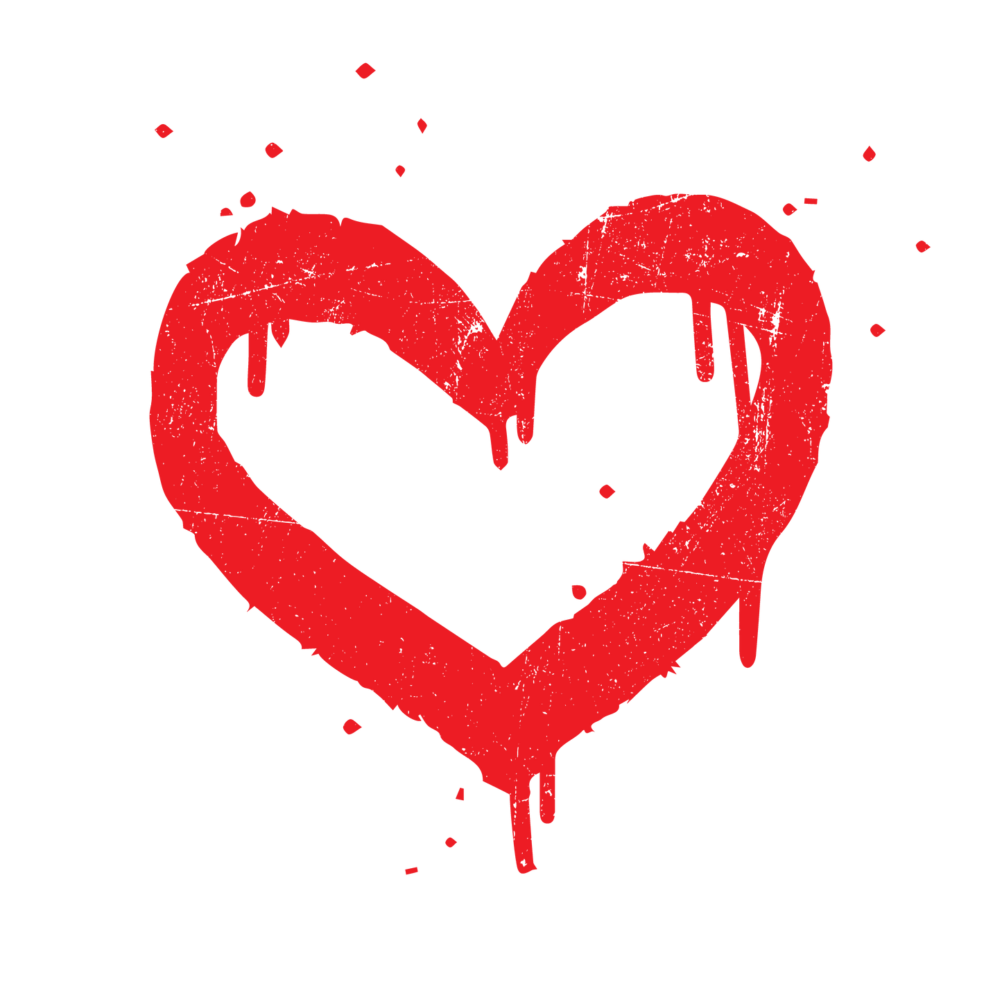 Funny T-Shirts design "Heart Painted Valentines Day Shirt"