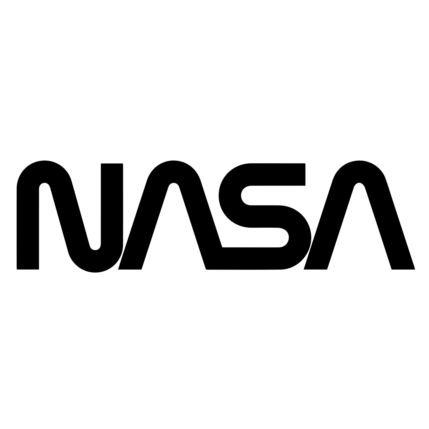 NASA Official Worm Logo