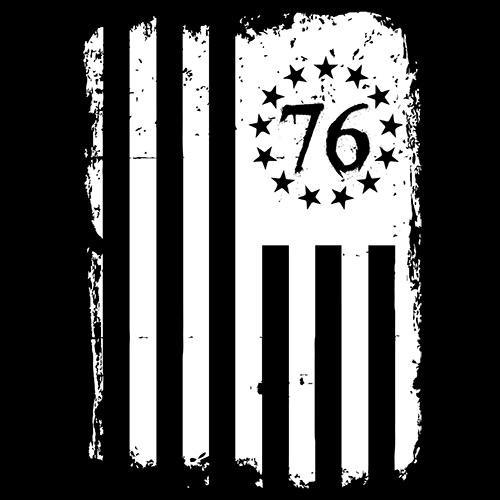 Funny T-Shirts design "Betsy 76 Flag - T-Shirt for Fourth of July"