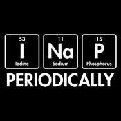Funny T-Shirts design "I Nap Periodically T-Shirt"