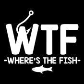 Funny T-Shirts design "WTF - Where's The Fish T-Shirt"