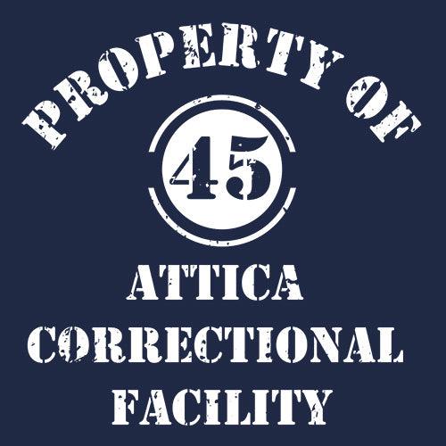 Property Of Attica Correctional Facility - Roadkill T-Shirts