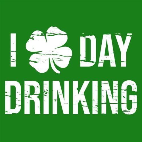 Funny T-Shirts design "I Love Day Drinking"