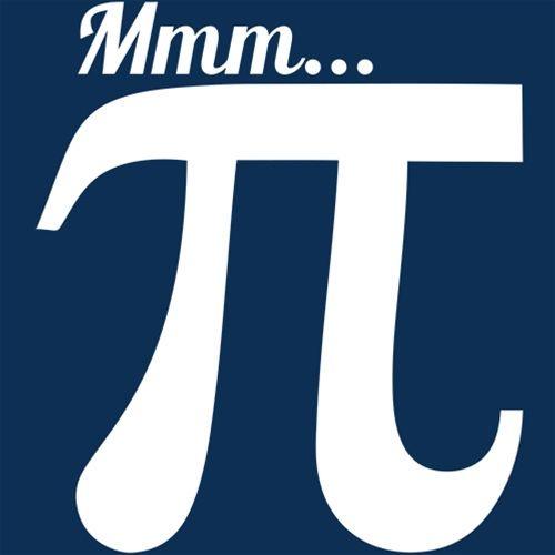 Funny T-Shirts design "MMM... PI"