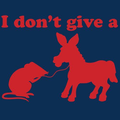 Funny T-Shirts design "I Don't Give A Rats Ass T-Shirt"