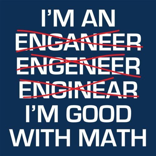 Funny T-Shirts design "I Am An Enganeer Engeneer Enginear I'm Good With Math T-Shirt"