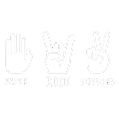 Paper Rock Scissors Sign Language