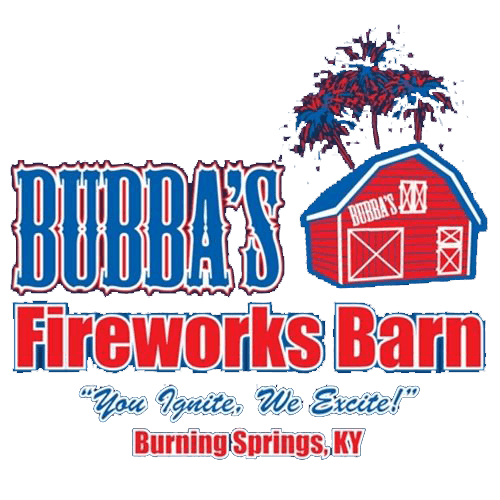 Funny T-Shirts design "Bubba's Fireworks Barn, You Ignite, We Excite. Burning Springs, KY - 4th of July Shirt"