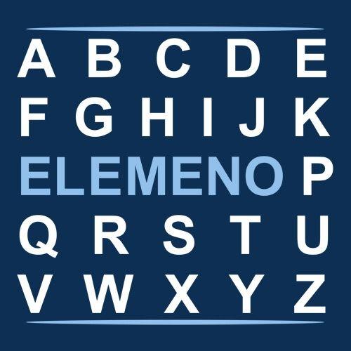 Funny T-Shirts design "Elemeno"