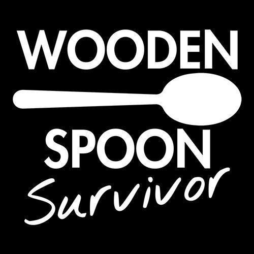 Funny T-Shirts design "Wooden Spoon Survivor"