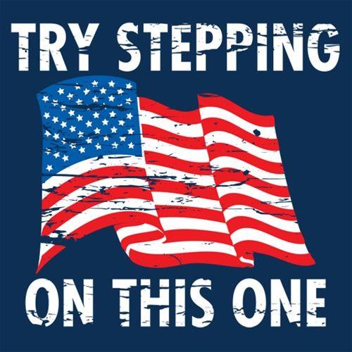 Funny T-Shirts design "Try Stepping On This One T-shirt"
