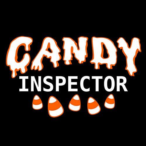Funny T-Shirts design "Candy Inspector"