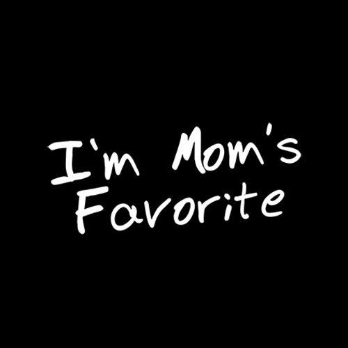 Funny T-Shirts design "I'm Mom's Favorite T-Shirt"