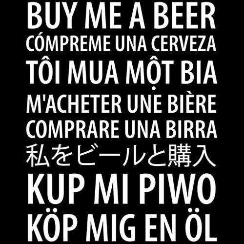 Funny T-Shirts design "Buy Me A Beer T-Shirt"