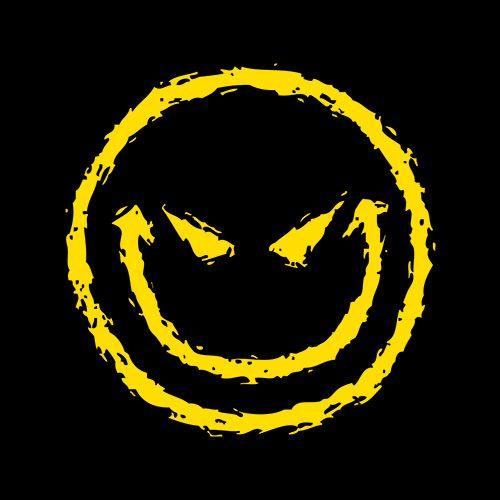 Funny T-Shirts design "Evil Smile Face"