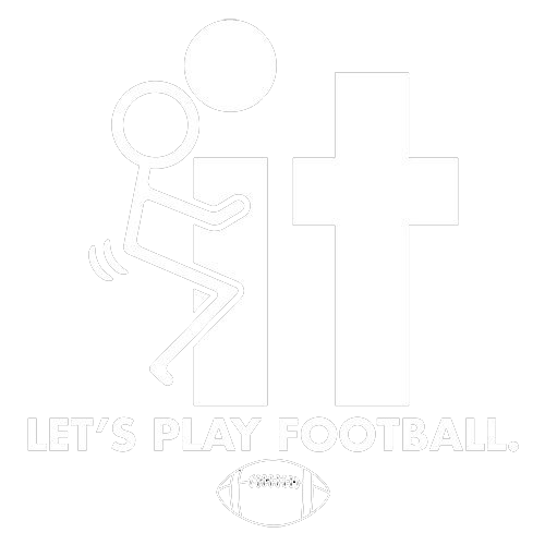 Funny T-Shirts design "F-It Let's Play Football"