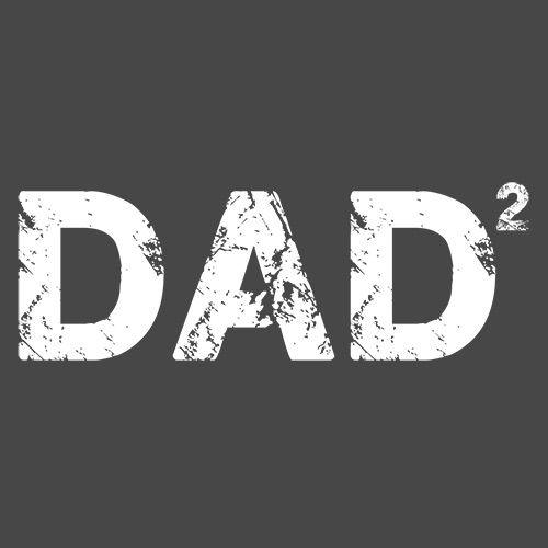 Funny T-Shirts design "Dad Squared"