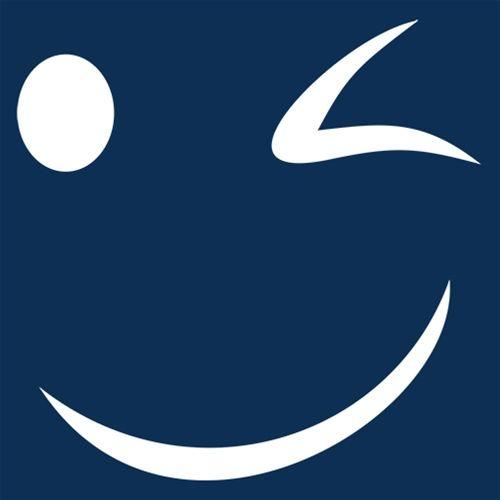 Funny T-Shirts design "Wink Smile"