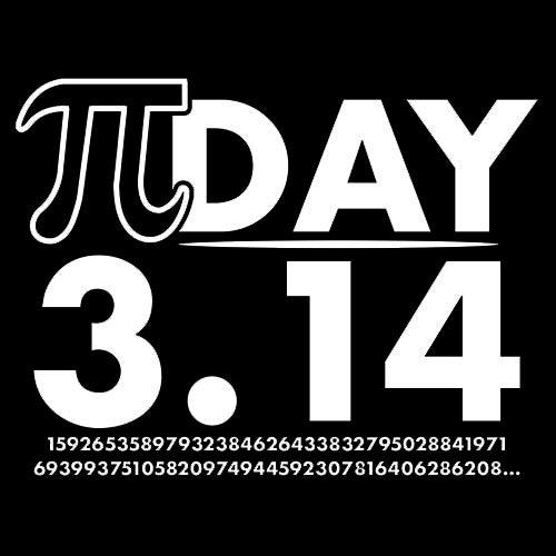 Funny T-Shirts design "Pi Day 3.14 Numbers"