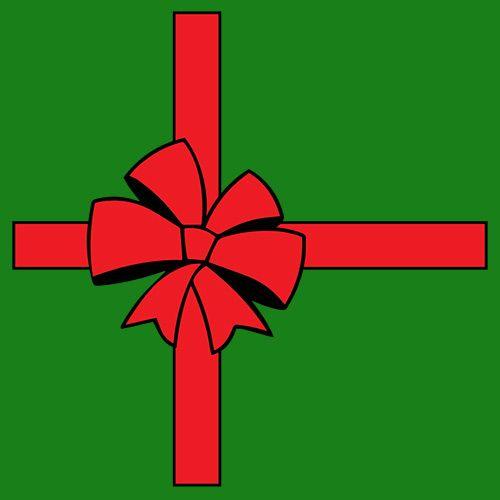 Funny T-Shirts design "Christmas Bow"