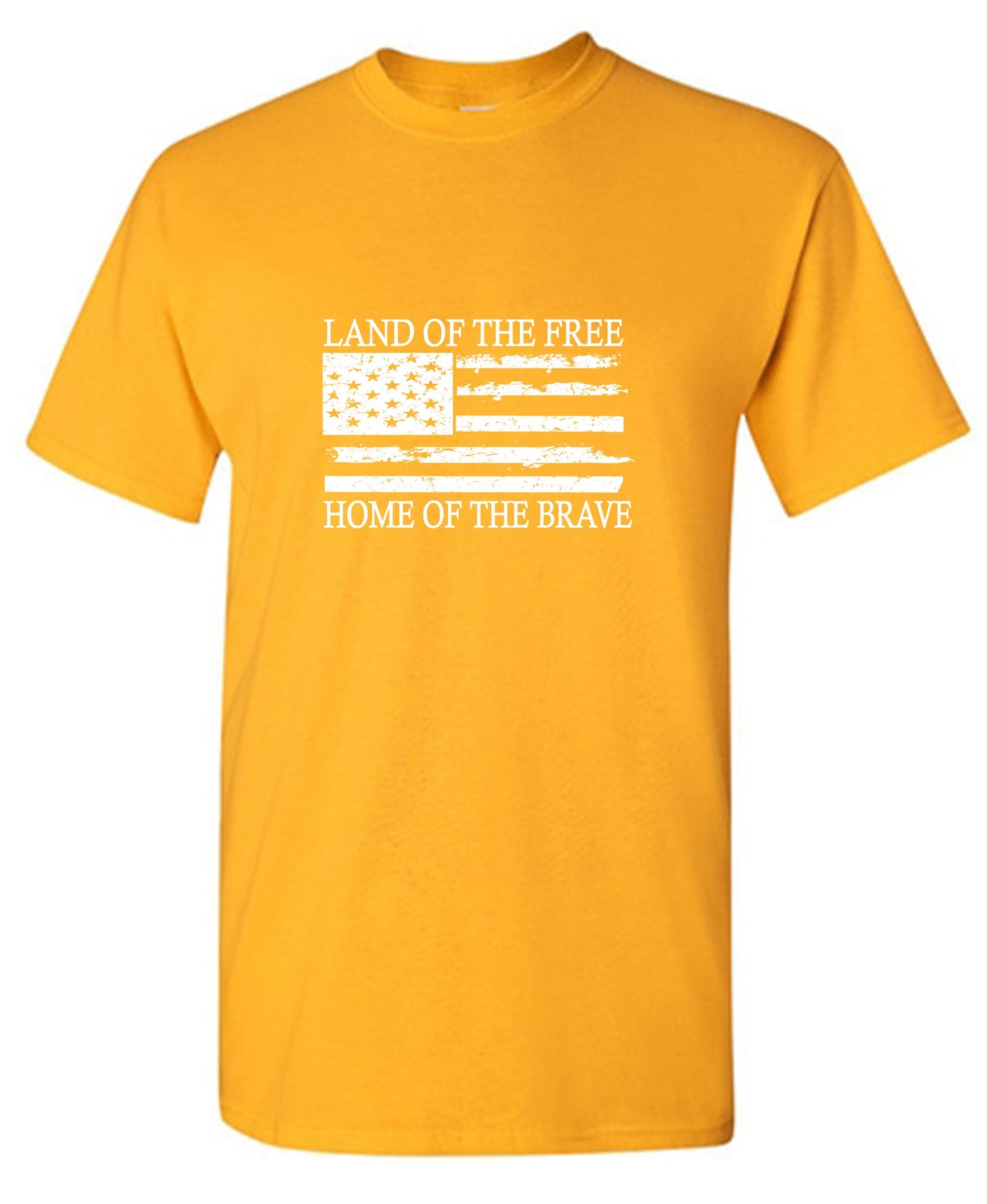 Funny T-Shirts design "Land of the Free Home of the Brave  T-Shirt"