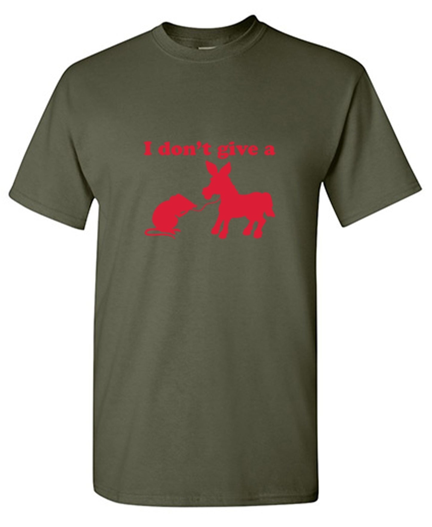 Funny T-Shirts design "I Don't Give A Rats Ass T-Shirt"