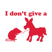 Funny T-Shirts design "I Don't Give A Rats Ass T-Shirt"