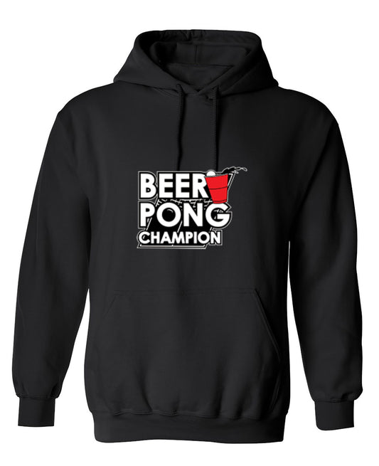 Funny T-Shirts design "Beer Pong Champion T-Shirt - Hoodie"