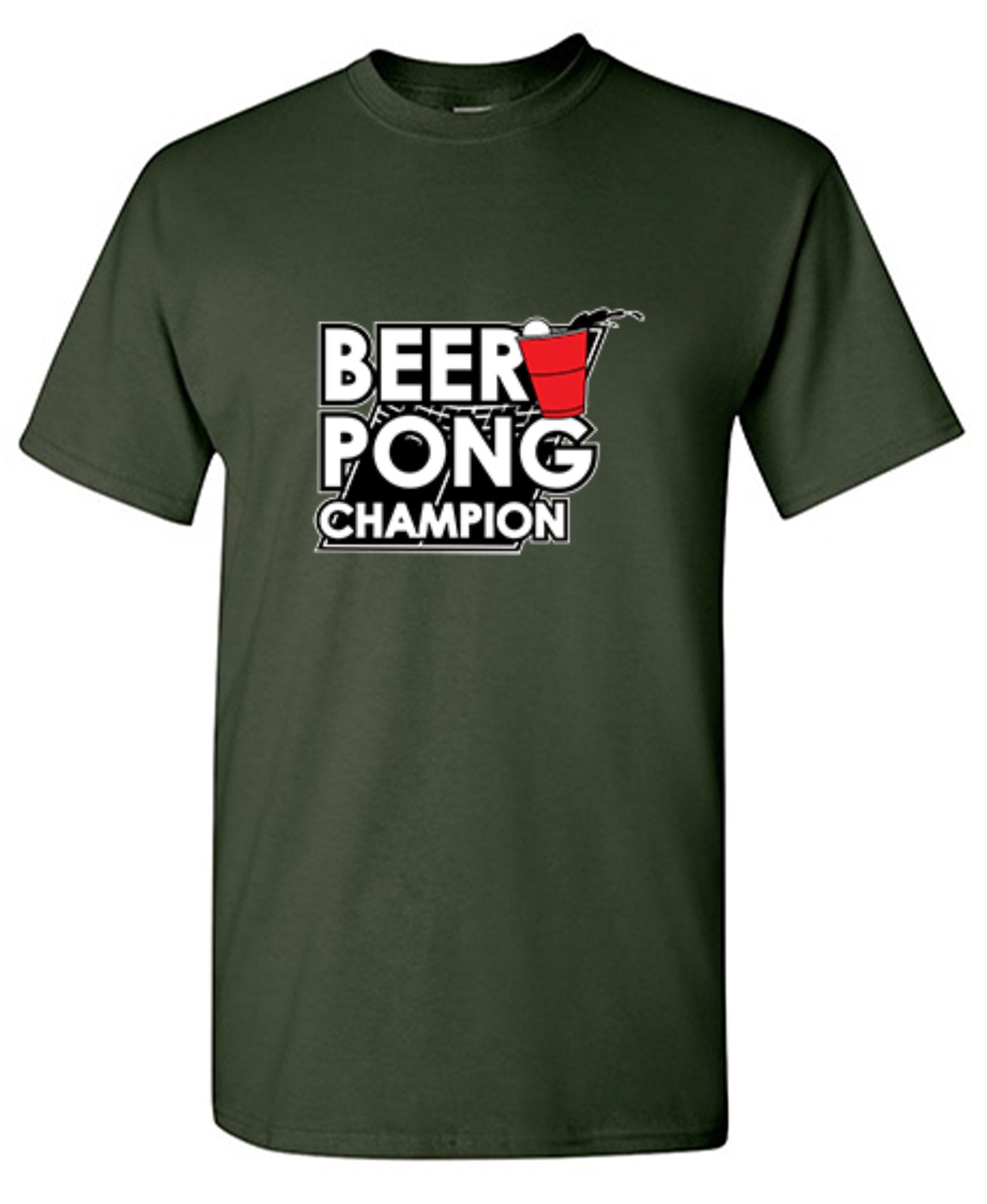 Funny T-Shirts design "Beer Pong Champion T-Shirt - Youth"