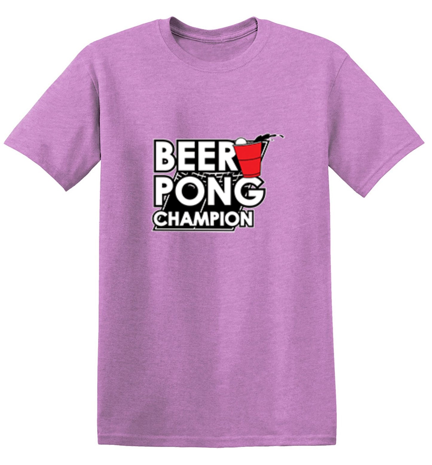 Funny T-Shirts design "Beer Pong Champion T-Shirt"