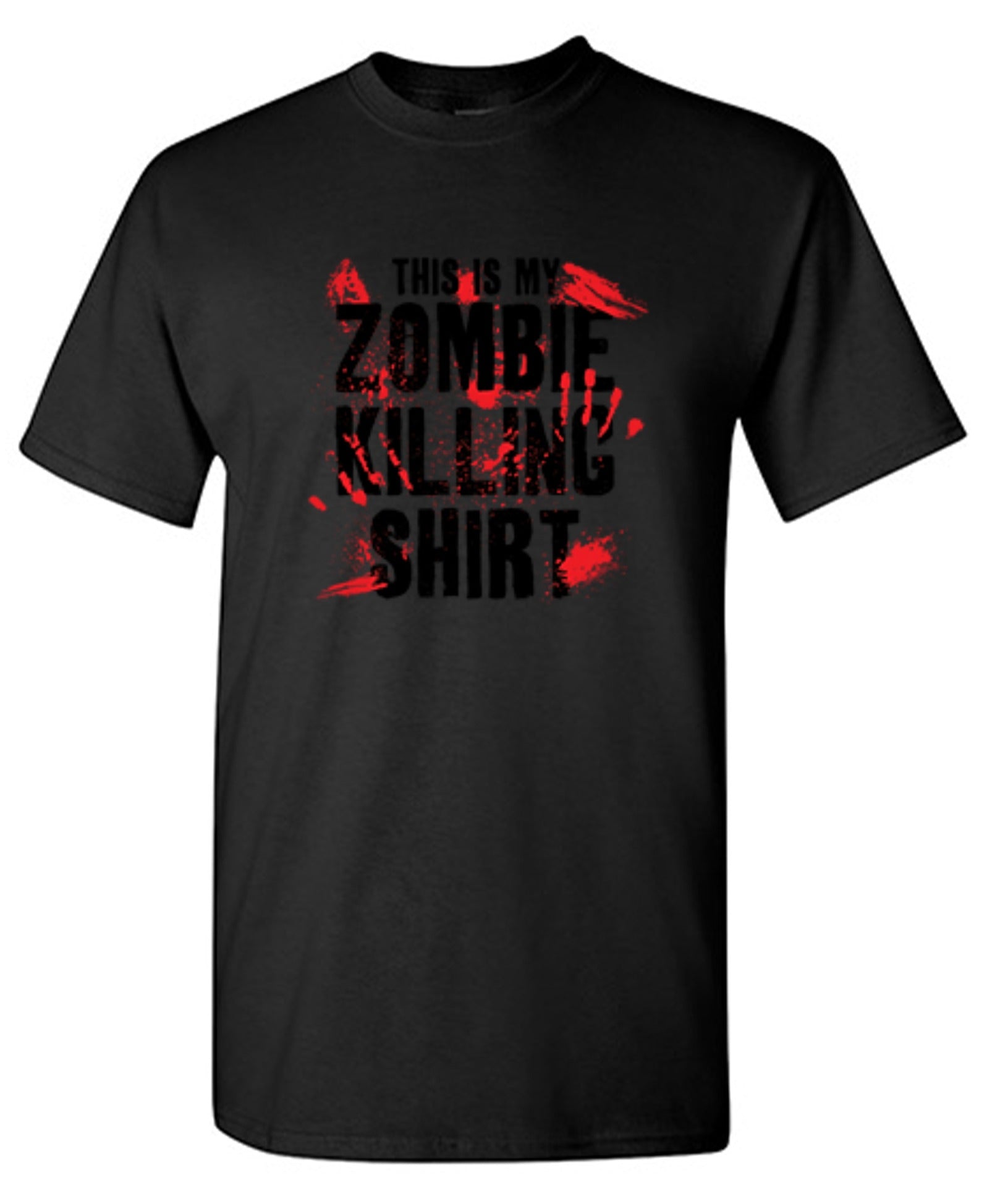 Funny T-Shirts design "This Is My Zombie Killing Shirt"