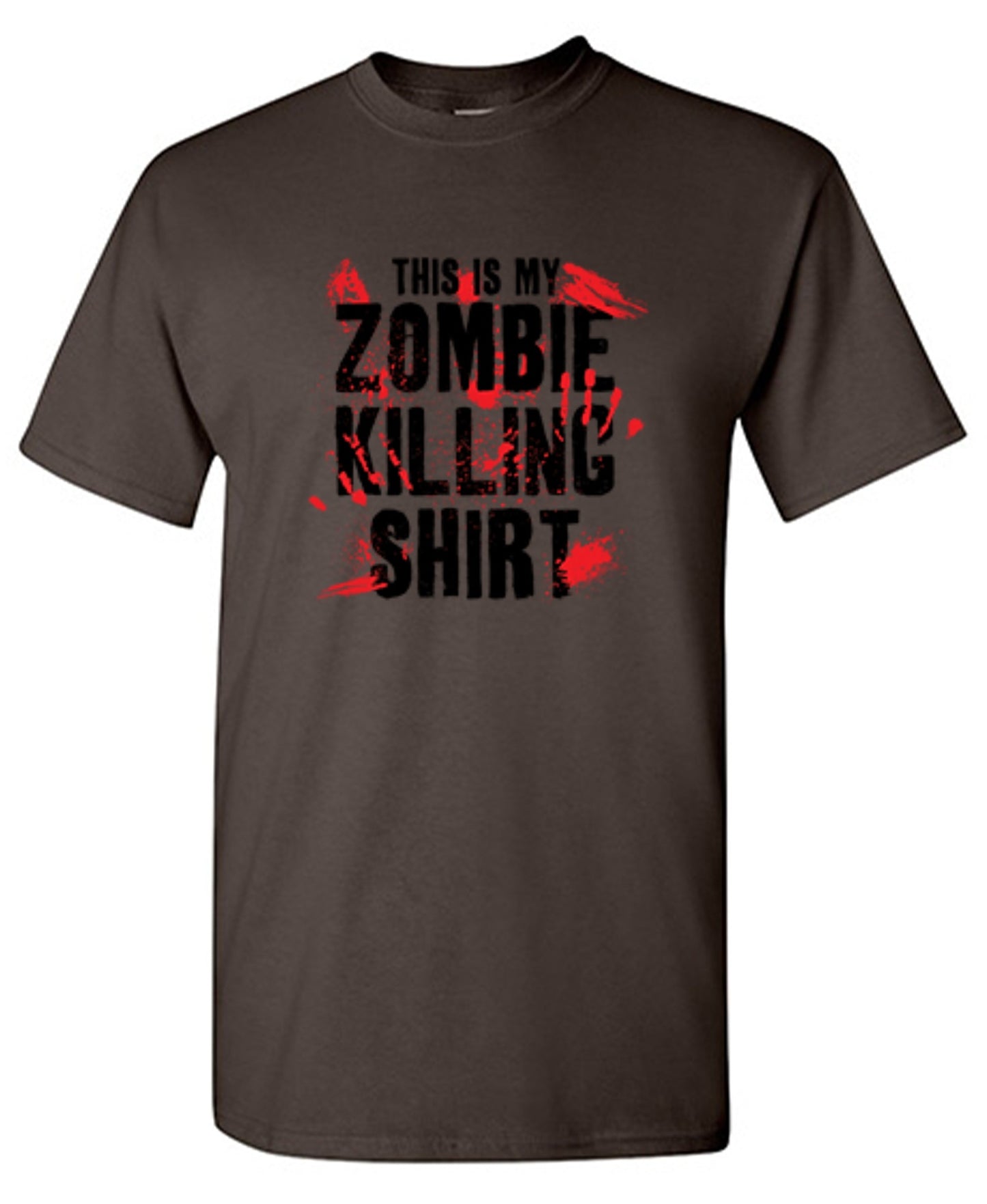 Funny T-Shirts design "This Is My Zombie Killing Shirt"