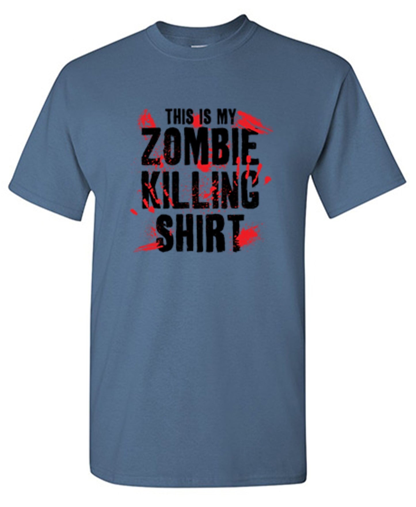 Funny T-Shirts design "This Is My Zombie Killing Shirt"