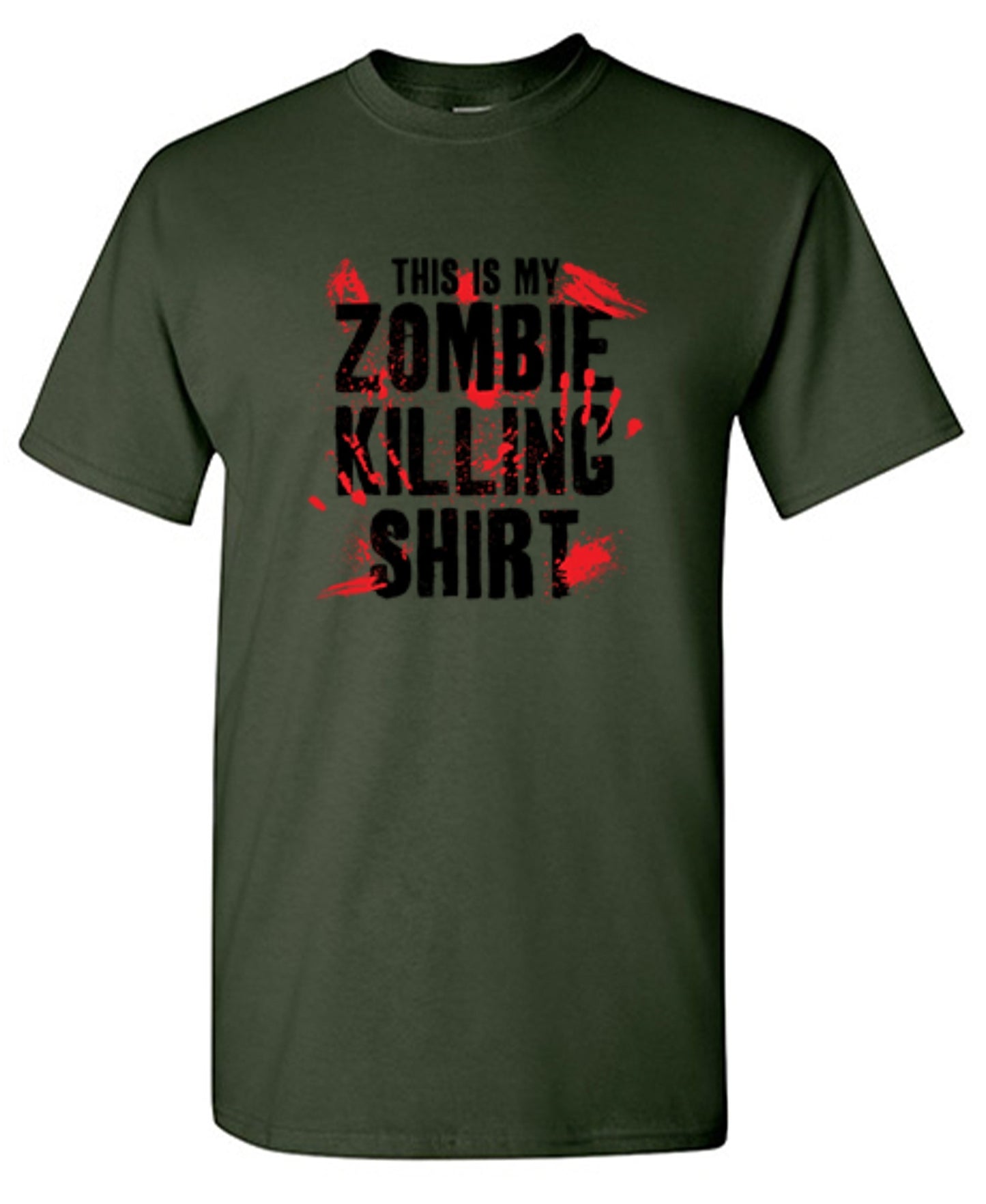 Funny T-Shirts design "This Is My Zombie Killing Shirt - Youth"