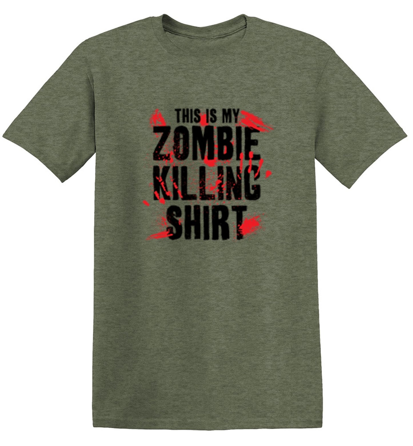 Funny T-Shirts design "This Is My Zombie Killing Shirt"