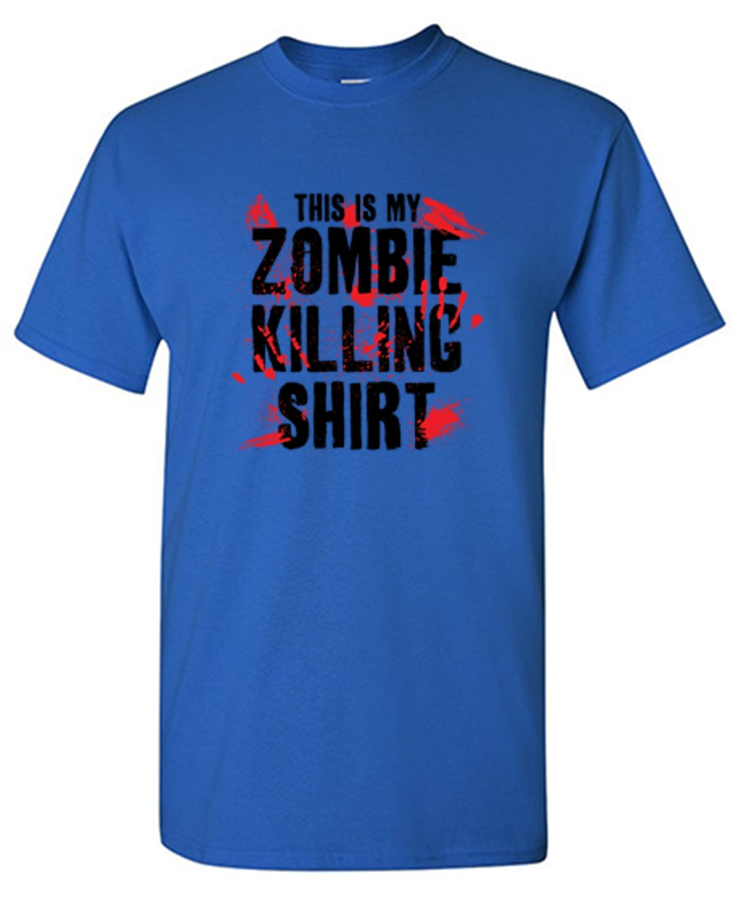 Funny T-Shirts design "This Is My Zombie Killing Shirt - Youth"