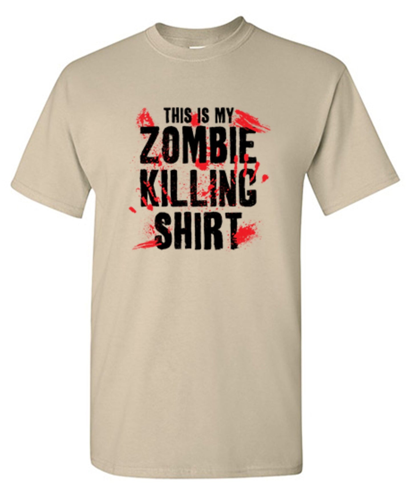 Funny T-Shirts design "This Is My Zombie Killing Shirt"