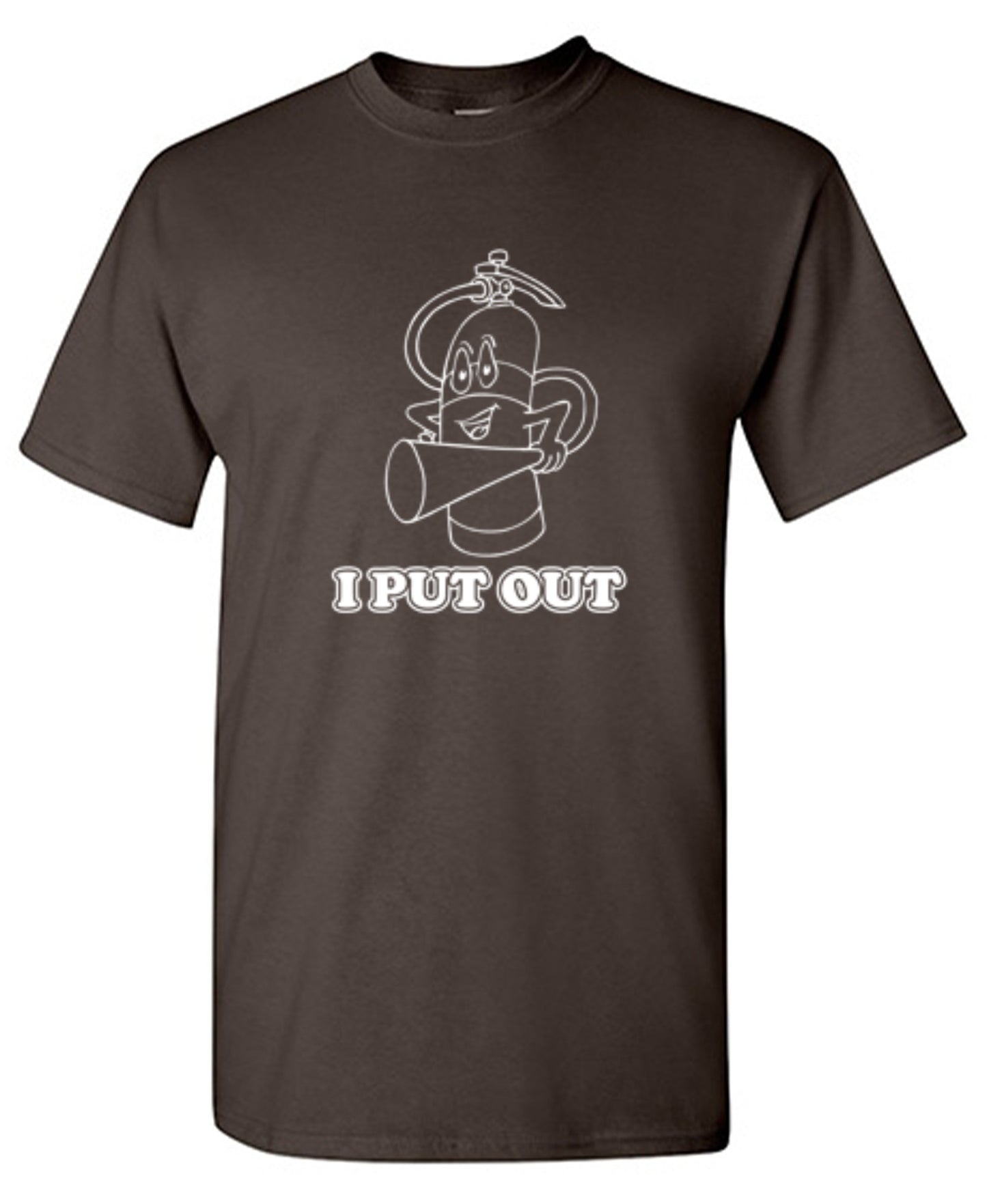 Funny T-Shirts design "I Put Out - Ring Spun Tee"