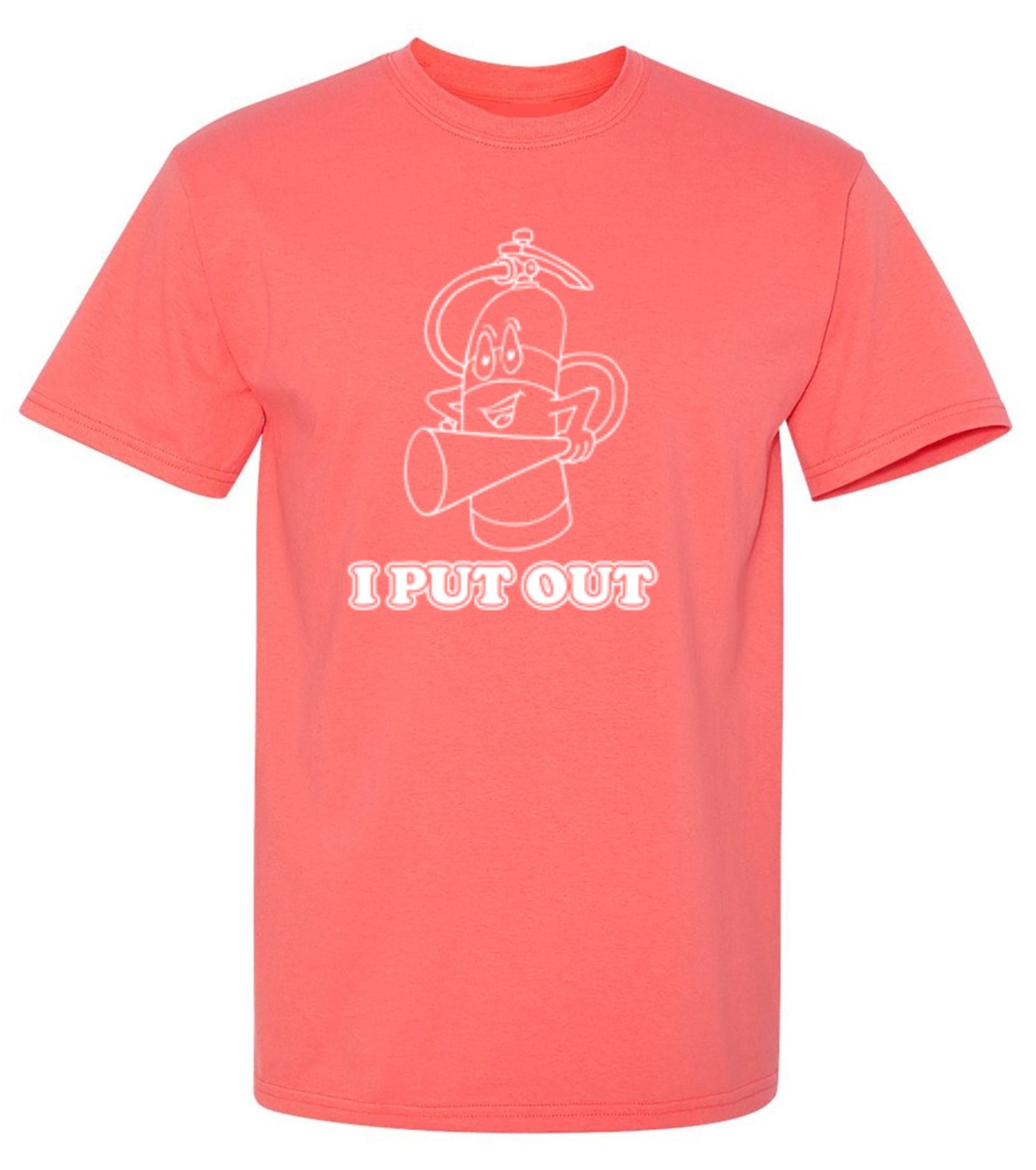 Funny T-Shirts design "I Put Out - Ring Spun Tee"