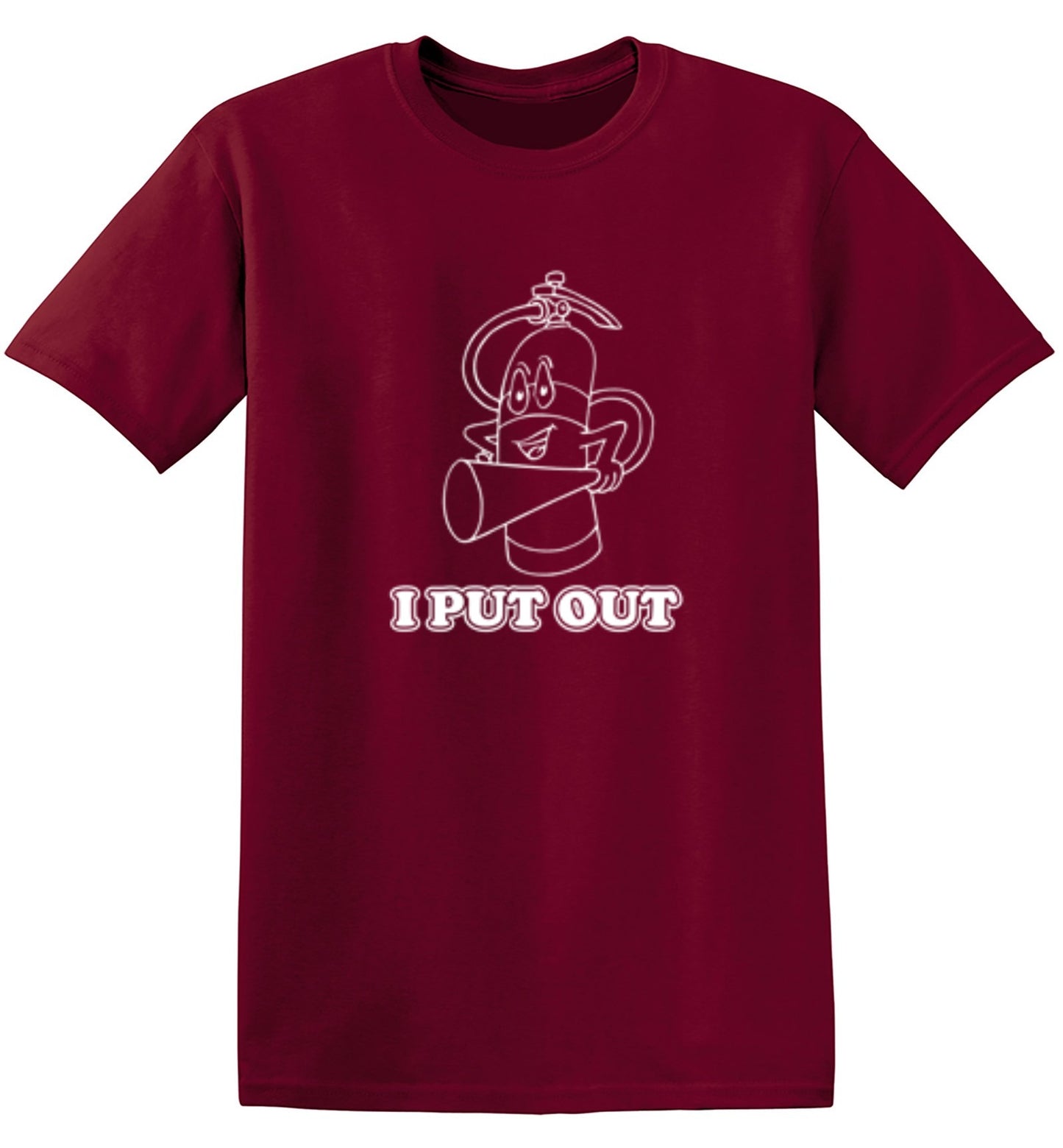 Funny T-Shirts design "I Put Out - Ring Spun Tee"