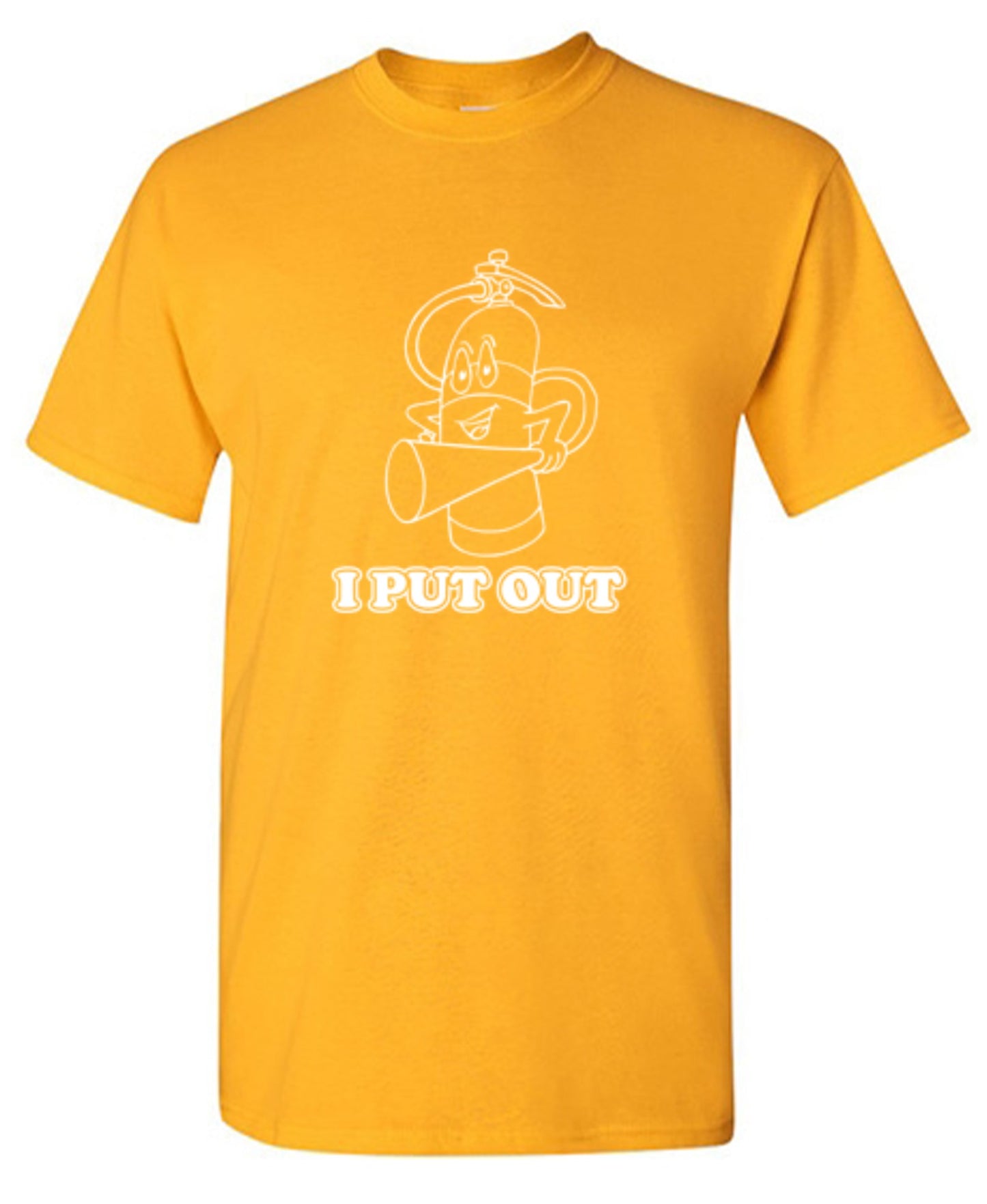 Funny T-Shirts design "I Put Out - Ring Spun Tee"