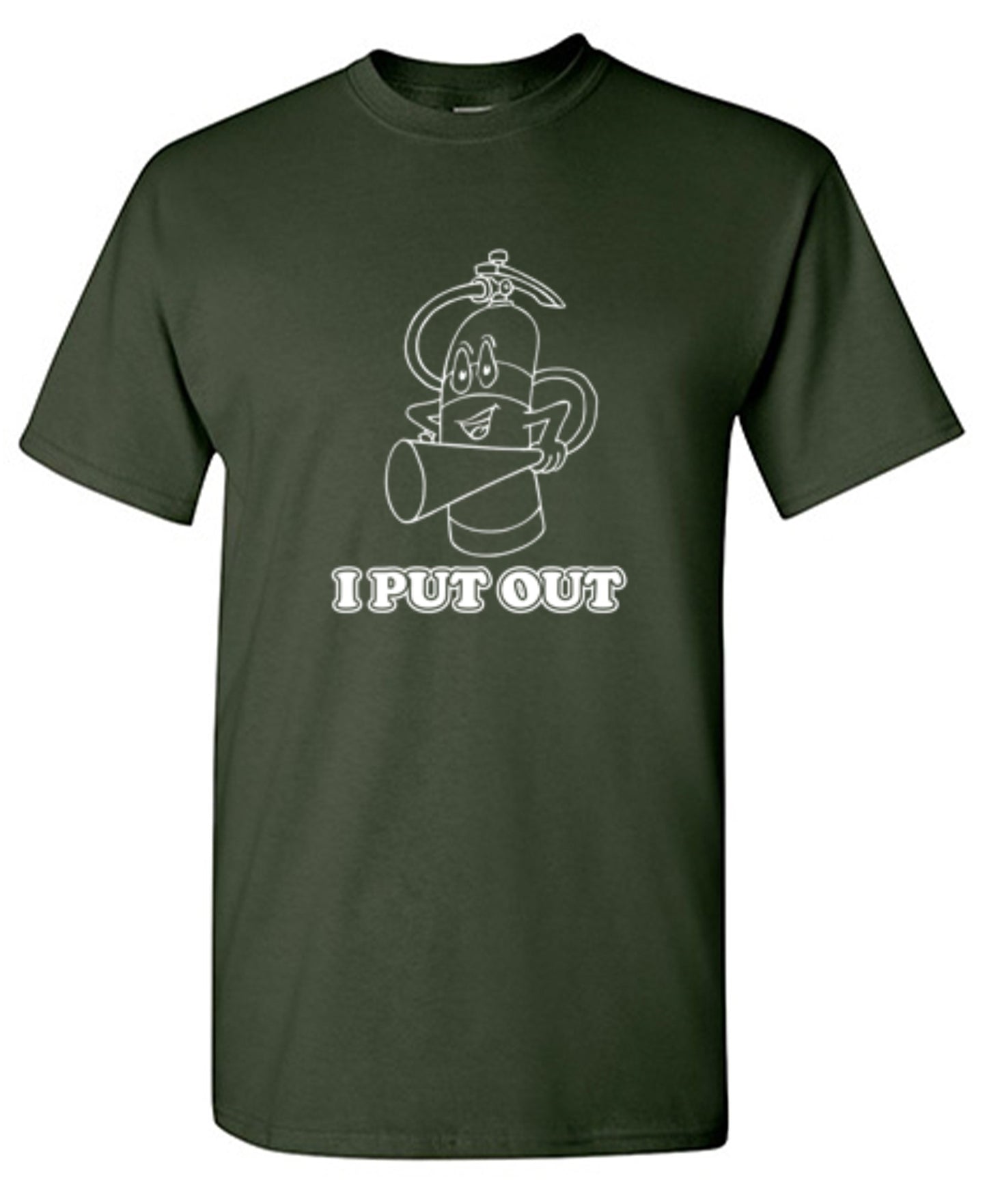 Funny T-Shirts design "I Put Out - Ring Spun Tee"