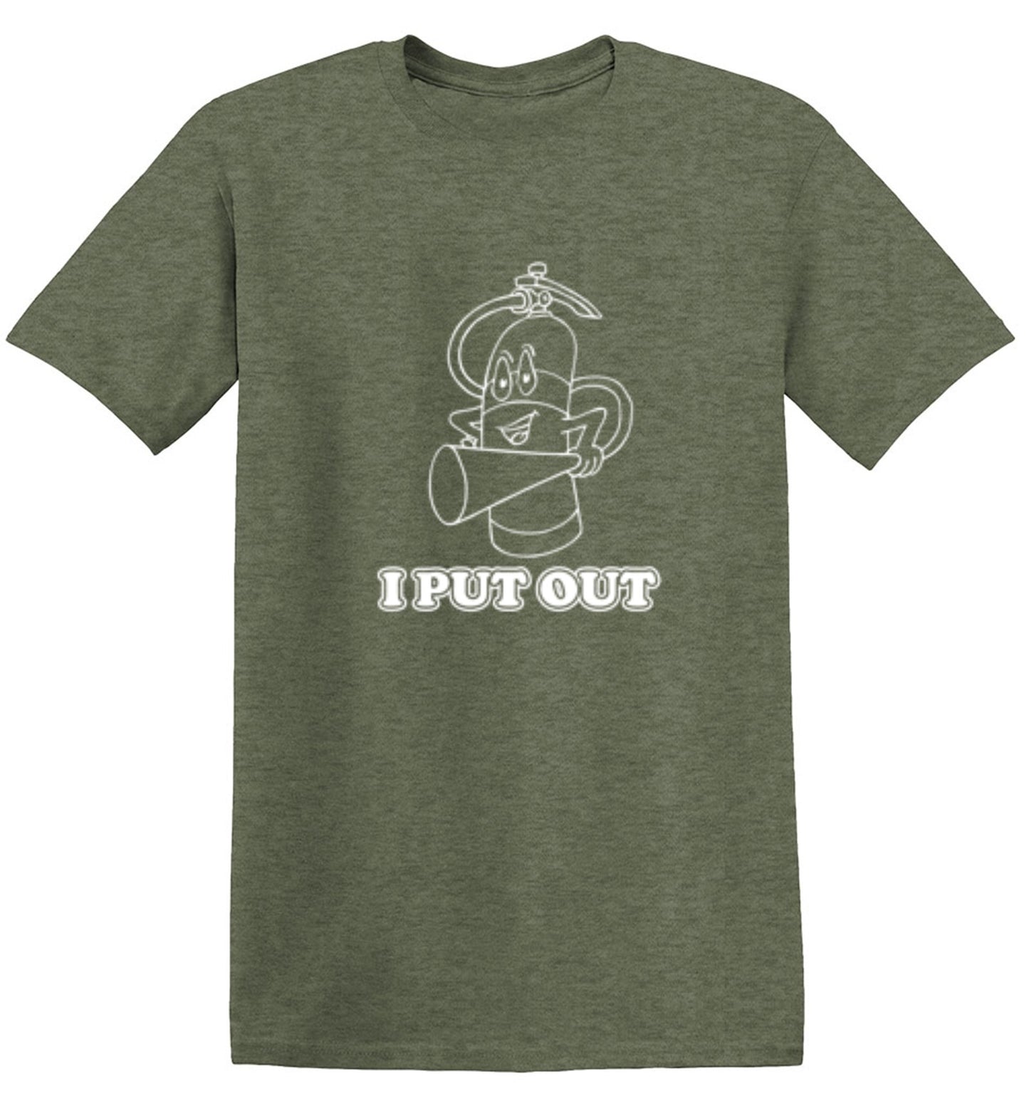 Funny T-Shirts design "I Put Out - Ring Spun Tee"