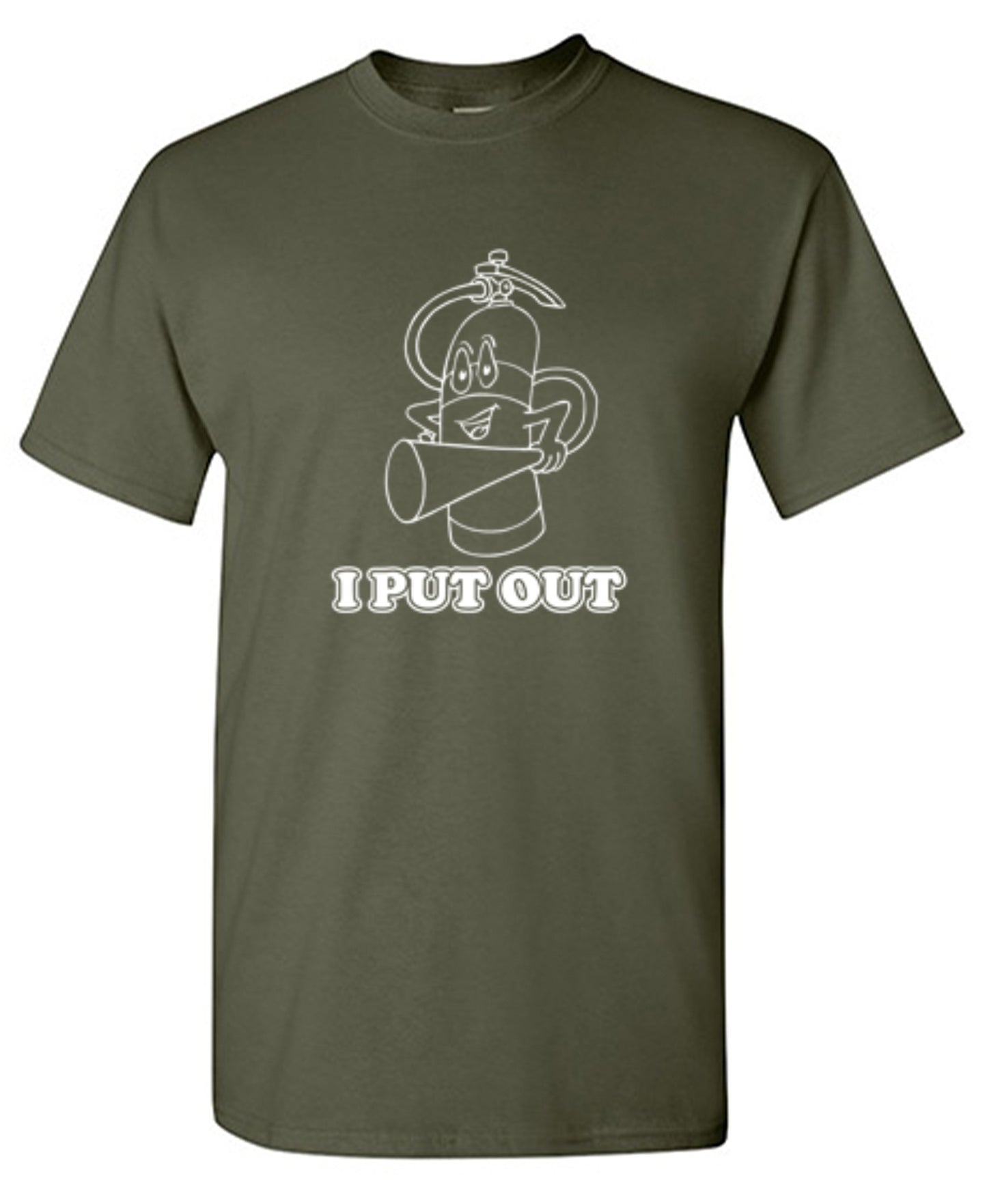 Funny T-Shirts design "I Put Out - Ring Spun Tee"