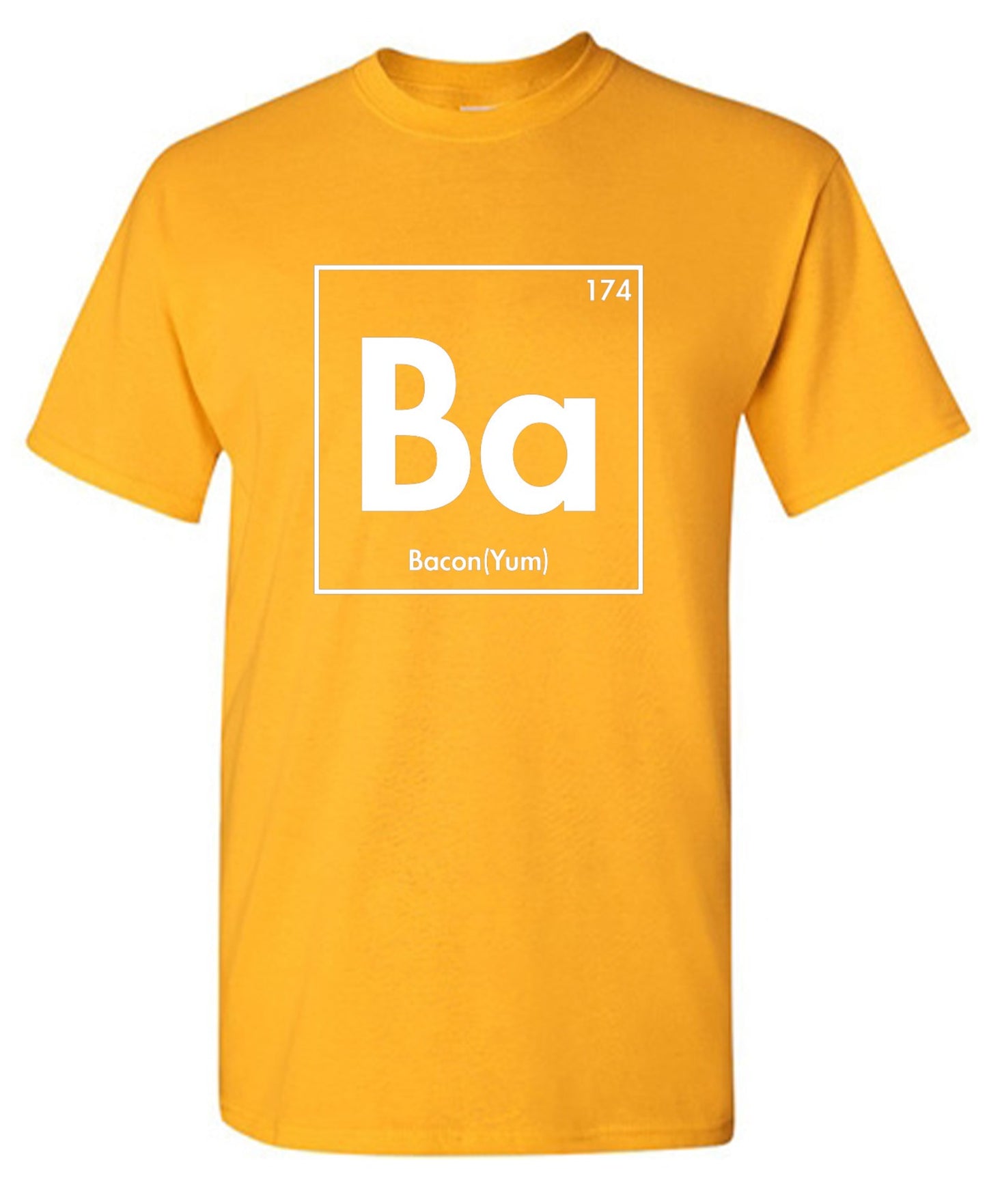 Funny T-Shirts design "174 Ba Bacon Yum"