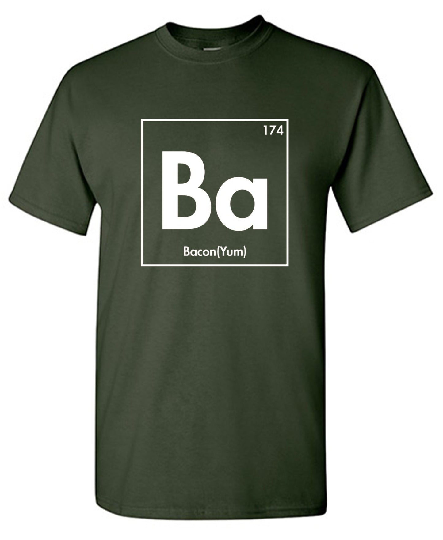Funny T-Shirts design "174 Ba Bacon Yum"