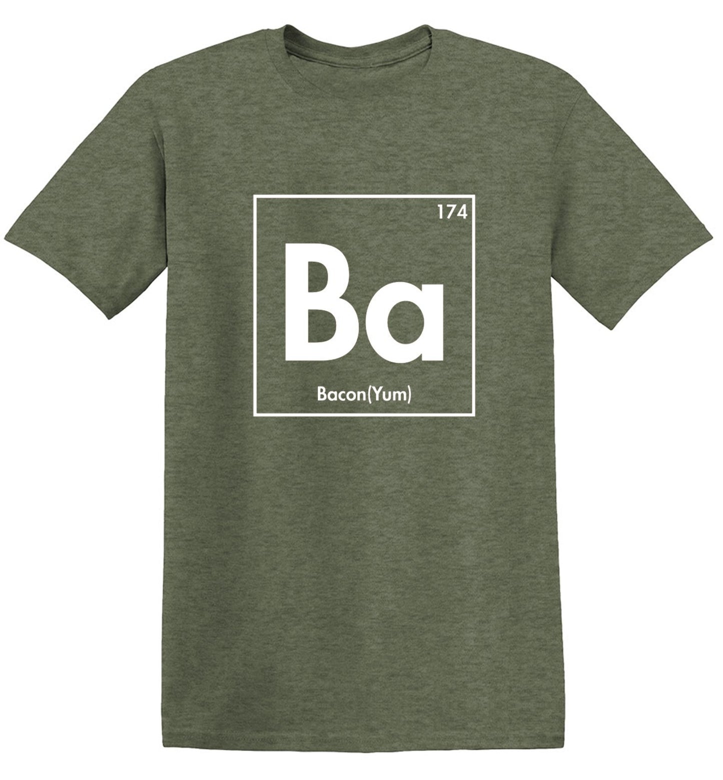 Funny T-Shirts design "174 Ba Bacon Yum"