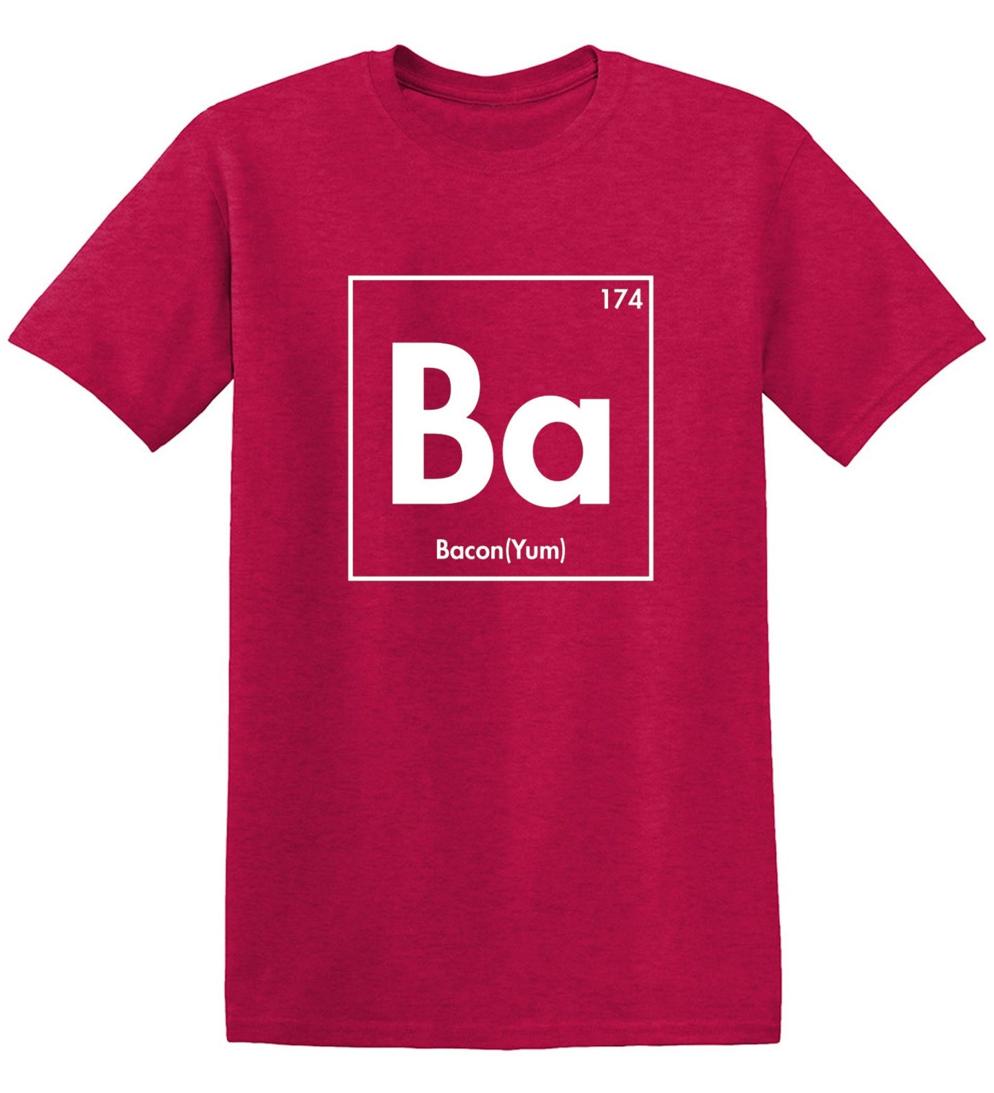 Funny T-Shirts design "174 Ba Bacon Yum"